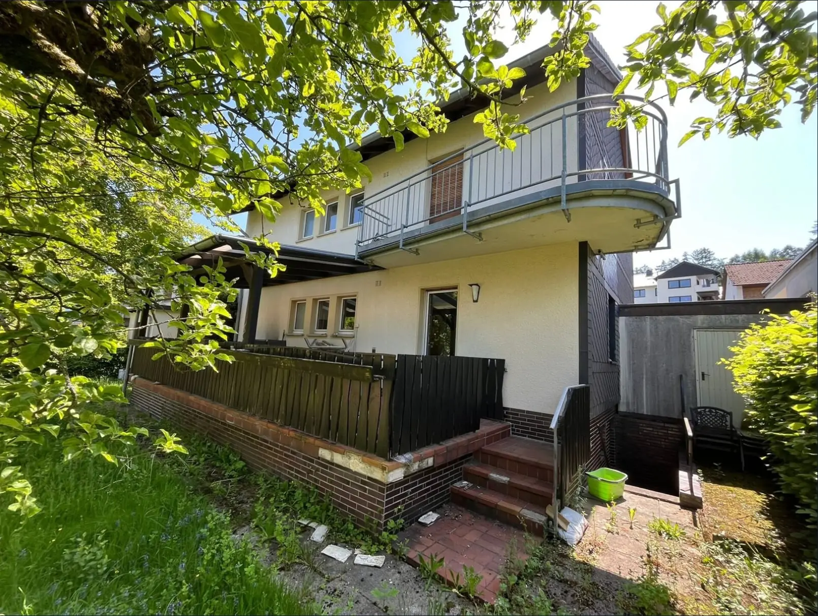 Ansicht hinten – Zweifamilienhaus in Plettenberg-Eschen