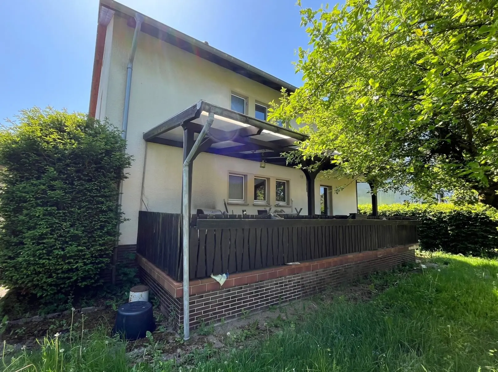 Rückansicht – Zweifamilienhaus in Plettenberg-Eschen